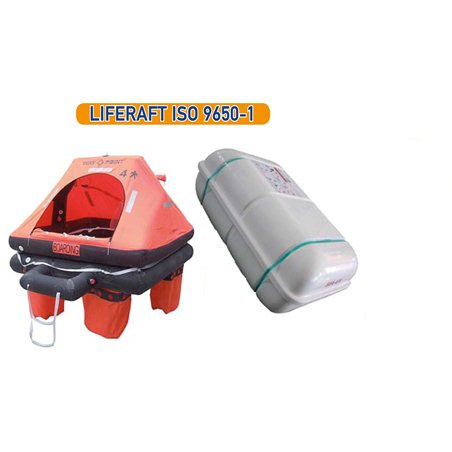 LIFERAFT ISO 9650-1 ATOMA 10 ΚΟΝΤΕΙΝΕΡ L82xW56xH35cm BAΡΟΣ 63kg